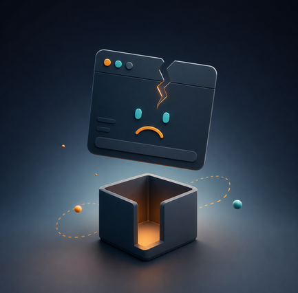 404 page not found illustration